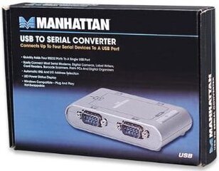 Manhattan 151047 цена и информация | Адаптеры и USB-hub | hansapost.ee