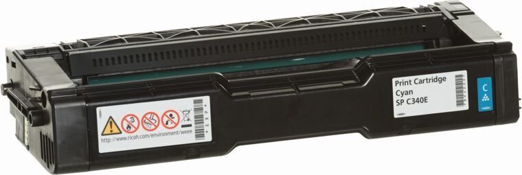 RICOH Print Cartridge Cyan SP C340E цена и информация | Laserprinteri toonerid | hansapost.ee