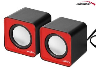 Audiocore AC870R, красный цена и информация | Аудиоколонки | hansapost.ee