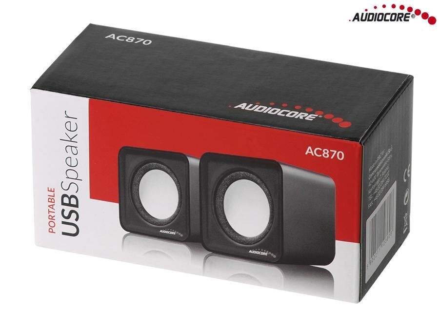 Audiocore AC870R, punane hind ja info | Kõlarid | hansapost.ee