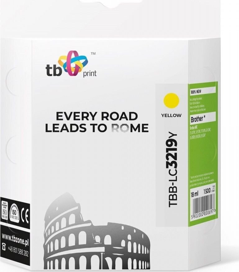 TB Print TBB-LC3219Y hind ja info | Tindiprinteri kassetid | hansapost.ee