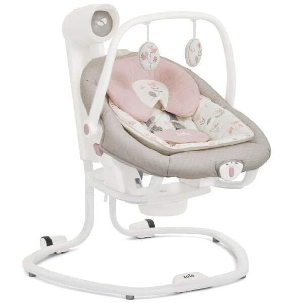 Lastevoodi Joie Swing Serina 2in1, Flowers Forever hind ja info | Beebi lamamistoolid | hansapost.ee