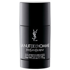 Дезодорант Yves Saint Laurent La Nuit de L'Homme, 75 мл цена и информация | Парфюмированная косметика для мужчин | hansapost.ee