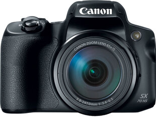 Canon Powershot SX70 HS Black цена и информация | Фотоаппараты | hansapost.ee