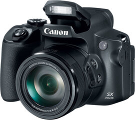 Canon Powershot SX70 HS Black цена и информация | Фотоаппараты | hansapost.ee