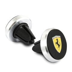 Магнитный держатель для вентиляционной решетки Ferrari FESCHBK, черный цена и информация | Держатели для телефонов | hansapost.ee
