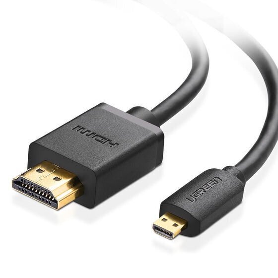 UGREEN HDMI -kaabel, 4K 3D 3m, must hind ja info | Juhtmed ja kaablid | hansapost.ee