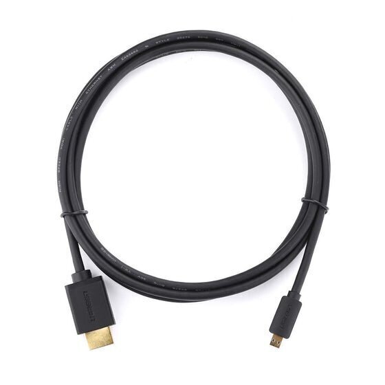 UGREEN HDMI -kaabel, 4K 3D 3m, must hind ja info | Juhtmed ja kaablid | hansapost.ee