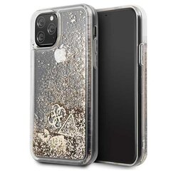 GUHCN58GLHFLGO Guess Glitteriga südamete ümbris iPhone 11 Pro Gold цена и информация | Чехлы для телефонов | hansapost.ee