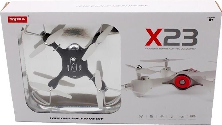 Syma X23-BLK цена и информация | Droonid | hansapost.ee