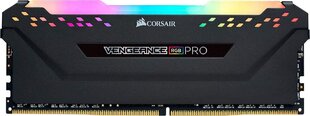 Corsair Vengeance RGB Pro 32 Гб (2 x 16GB) DDR4 DRAM 3600 Мгц C18 Memory Kit цена и информация | Объём памяти | hansapost.ee
