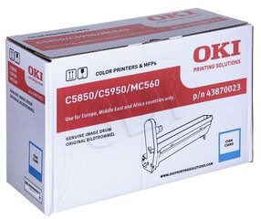 OKI 43870023, синий цена и информация | Картридж Actis KH-653CR | hansapost.ee
