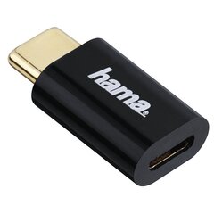 Adapter Hama, Micro USB/ USB C hind ja info | USB adapterid ja jagajad | hansapost.ee