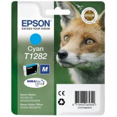 Originaalne Tindikassett Epson T1282 Fuksiinpunane цена и информация | Tindiprinteri kassetid | hansapost.ee