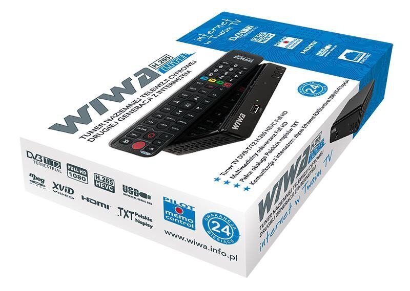 WIWA H.265 2790Z (DVB-T) hind ja info | DVD ja Blu-Ray mängijad | hansapost.ee