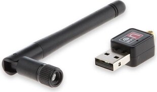 Traadita WiFi-adapter Savio CL-63 (USB 2.0, traadita, 150Mbps, IEEE 802.11b / g / n) hind ja info | Savio Arvutid ja IT- tehnika | hansapost.ee