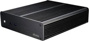 Akasa Euler М mini-ITX + источник питания 80W черный (A-ITX19-M1B08E) цена и информация | Корпус Cooler Master для ПК Elite 500 Midi | hansapost.ee