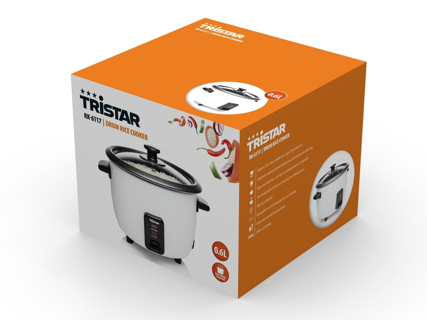 Tristar RK-6117 цена и информация | Multikeetjad, survepotid | hansapost.ee