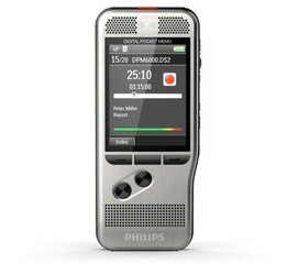 Diktofon Philips DPM 6000, hõbedane цена и информация | Диктофоны | hansapost.ee