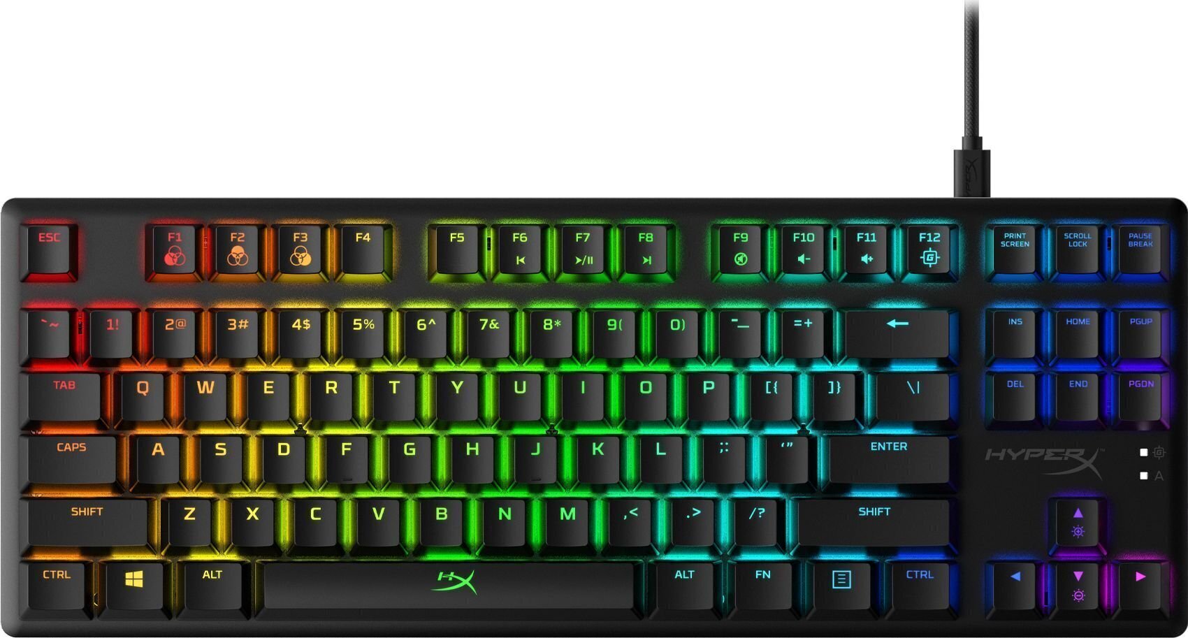 Мehaaniline klaviatuur HyperX HX-KB7RDX-US hind ja info | Klaviatuurid | hansapost.ee