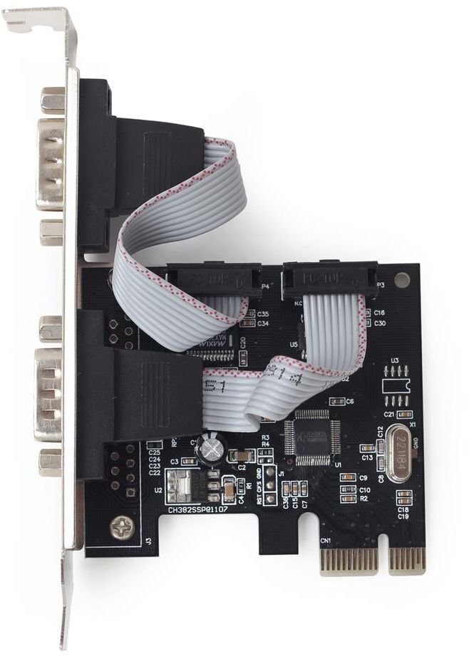 Gembird PCI Express -> 2x COM 9 PIN (low profile) (SPC-22) hind ja info | Regulaatorid | hansapost.ee
