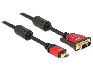 Delock 84343, HDMI/DVI-D, 3 м цена и информация | Delock Телевизоры и аксессуары | hansapost.ee