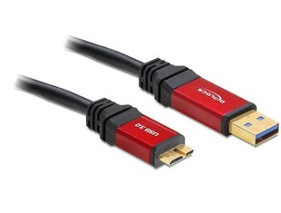 Delock 82762, UBS-A/Micro USB-B, 3 м цена и информация | Кабели и провода | hansapost.ee