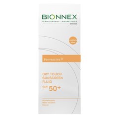 Päikesekaitsekreem Bionnex Preventiva Dry Touch SPF 50+, 50 ml hind ja info | Päikesekaitse ja päevitusjärgsed kreemid | hansapost.ee