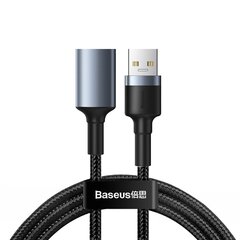 Кабель Baseus USB 3.0 / USB 3.0 2 A 1 m BSU973BLKGRY цена и информация | Кабели для телефонов | hansapost.ee