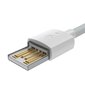 Baseus 2x set USB - Lightning cable fast charging Power Delivery 1,5 m white (TZCALZJ-02) hind ja info | Mobiiltelefonide kaablid | hansapost.ee
