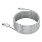 Baseus 2x set USB - Lightning cable fast charging Power Delivery 1,5 m white (TZCALZJ-02) hind ja info | Mobiiltelefonide kaablid | hansapost.ee