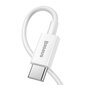 Baseus Superior CATLYS-02 USB-C -> Lightning laadimiskaabel 20W / PD / 0.25 cm valge hind ja info | Mobiiltelefonide kaablid | hansapost.ee