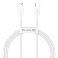 Кабель Baseus USB Type C, Lightning Power Delivery 20 Вт, 1 м, CATLYS-A02 цена и информация | Borofone 43757-uniw | hansapost.ee
