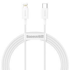 Кабель Baseus USB Type C - Lightning Power Delivery 20 W 1,5 m CATLYS-B02 цена и информация | Borofone 43757-uniw | hansapost.ee