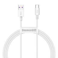 Кабель Baseus USB - USB Type C Power Delivery Quick Charge 66 W 6 A 1 m CATYS-02 цена и информация | Кабели для телефонов | hansapost.ee
