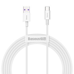 Кабель Baseus USB - USB Type C Power Delivery Quick Charge 66 W 6 A 2 m CATYS-A02 цена и информация | Borofone 43757-uniw | hansapost.ee