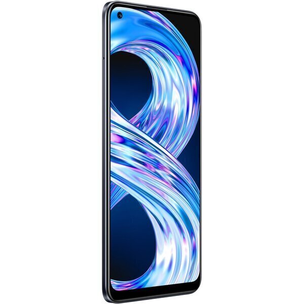 Realme 8, 6GB/128GB, Dual SIM, Punk Black hind ja info | Telefonid | hansapost.ee