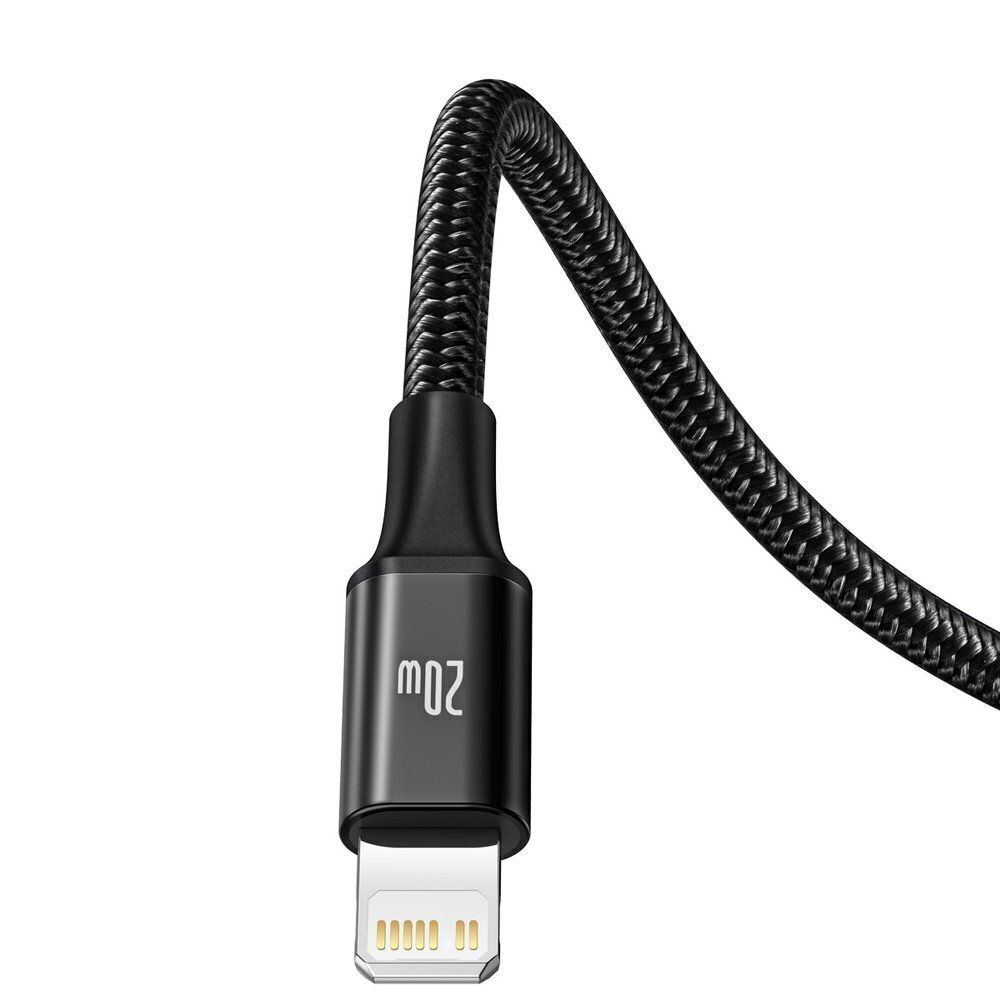 Kaabel Baseus Rapid 3in1 USB Type C - USB Type C / Lightning / micro USB, 20 W 1,5 m (CAMLT-SC01) hind ja info | Mobiiltelefonide kaablid | hansapost.ee