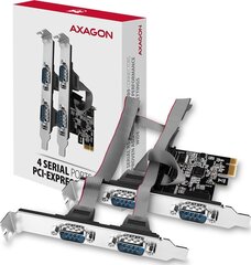 Axagon PCEA-S4N цена и информация | Axagon Компьютерная техника | hansapost.ee