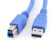 GEMBIRD KABEL USB 3.0 AM-BM 0.5M hind ja info | Juhtmed ja kaablid | hansapost.ee