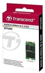 Transcend MTS400 32GB SATA3 (TS32GMTS400S) цена и информация | Внутренние жёсткие диски (HDD, SSD, Hybrid) | hansapost.ee