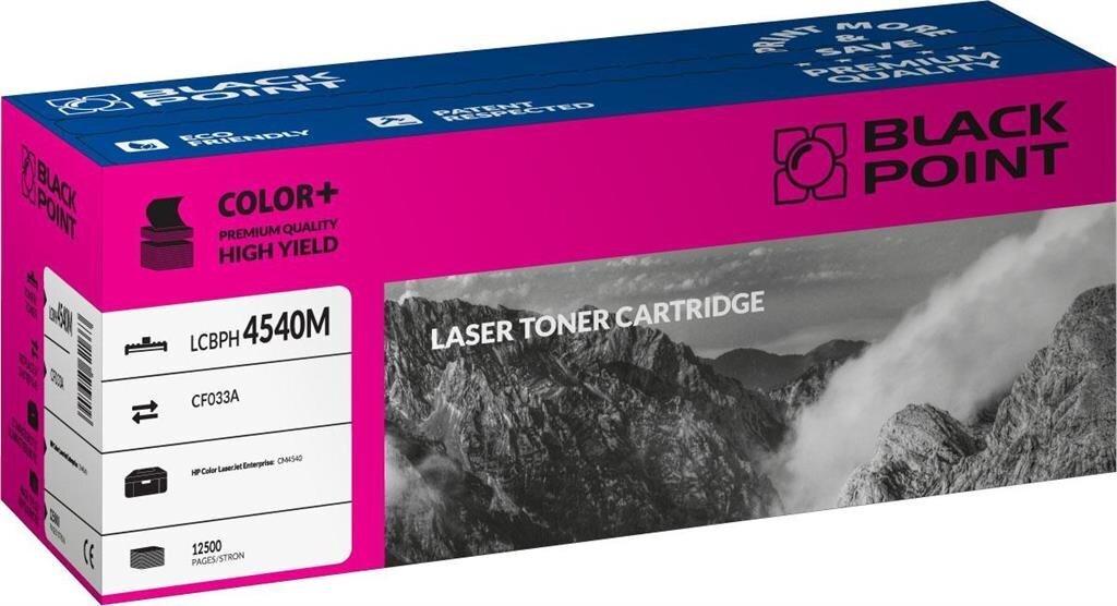 Toner Black Point LCBPH4540M | magenta | 12 500 pp | HP CF033A цена и информация | Laserprinteri toonerid | hansapost.ee