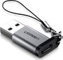 Ugreen US276 USB A-USB-C 3.0 adapter, hall hind ja info | USB adapterid ja jagajad | hansapost.ee