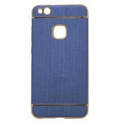 Mocco Exclusive Crown Back Case Silicone Case With Golden Elements for Samsung J327 Galaxy J3 Prime (2017) Dark Blue hind ja info | Telefonide kaitsekaaned ja -ümbrised | hansapost.ee