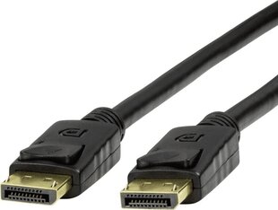DisplayPort Kaabel LogiLink 2 m Must hind ja info | Juhtmed ja kaablid | hansapost.ee