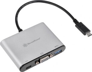 USB-jaotur Silverstone SST-EP06C hind ja info | USB adapterid ja jagajad | hansapost.ee