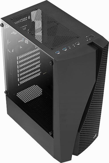 Aerocool Wave-G-BK-v1 black ATX цена и информация | Arvutikorpused | hansapost.ee