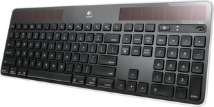 Беспроводная клавиатура LOGITECH K750, Черная цена и информация | Клавиатура с игровой мышью 3GO COMBODRILEW2 USB ES | hansapost.ee