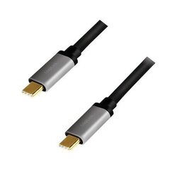 Logilink CUA0106 USB 2.0 Type-C cable USB 2.0 Type-C, This cable is ideal for connecting your external USB-C devices to your PC hind ja info | Juhtmed ja kaablid | hansapost.ee