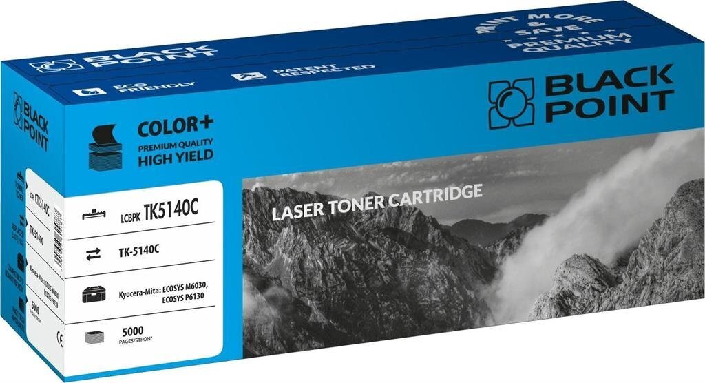 BLACKPOINT LCBPKTK5140C цена и информация | Laserprinteri toonerid | hansapost.ee